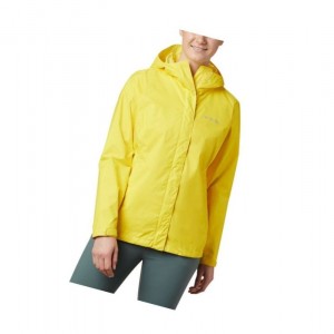 Dámské Bundy Columbia Arcadia II Rain Žluté | HPIU-12395