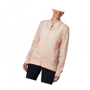 Dámské Bundy Columbia Bachy Butte Long Bomber Růžové | WMVN-48950