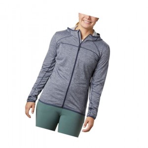 Dámské Bundy Columbia Baker Valley Hooded Fleece Tmavě Blankyt | HVSJ-25187