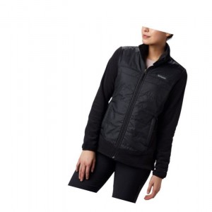 Dámské Bundy Columbia Basin Butte Fleece Full Zip Černé | BUKJ-73501