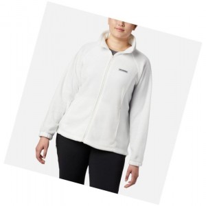 Dámské Bundy Columbia Benton Springs Full Zip Plus Size Krém | THFQ-67421