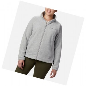 Dámské Bundy Columbia Benton Springs Full Zip Plus Size Šedé | LDGW-62713