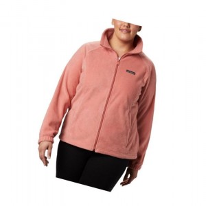 Dámské Bundy Columbia Benton Springs Full Zip Plus Size Tmavě Koralove | HSEF-25931