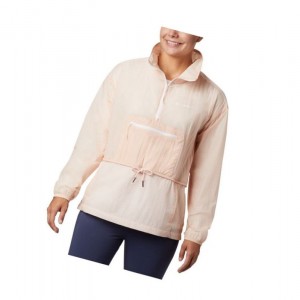 Dámské Bundy Columbia Berg Lake Anorak Růžové | JNMW-70639