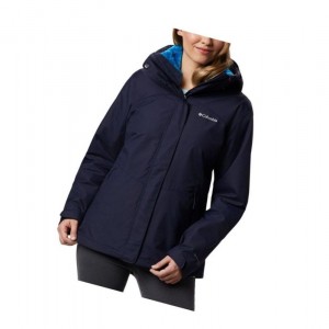 Dámské Bundy Columbia Bugaboo II Fleece Interchange Tmavě Blankyt | AFCW-10328