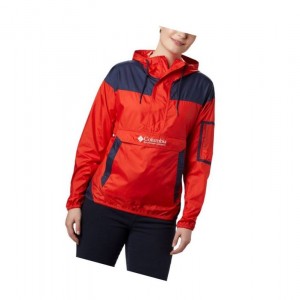 Dámské Bundy Columbia Challenger Windbreaker Oranžové Tmavě Blankyt | SCBN-56927