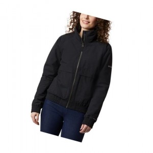 Dámské Bundy Columbia Firwood Bomber Černé | YDJE-95134