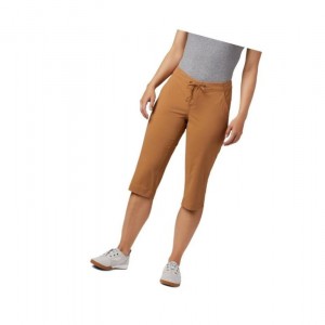 Dámské Kalhoty Columbia Anytime Outdoor Capri Hnědé | XUDO-43058