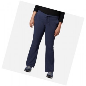Dámské Kalhoty Columbia Anytime Outdoor Cut Plus Size Tmavě Blankyt | HPAT-98625