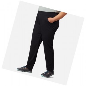 Dámské Kalhoty Columbia Just Right Straight Leg Pant Plus Size Černé | VSDE-75681