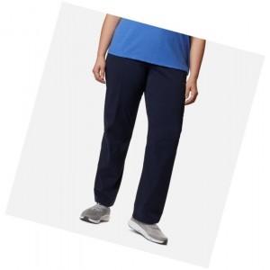 Dámské Kalhoty Columbia Just Right Straight Leg Pant Plus Size Tmavě Blankyt | FXPS-84672