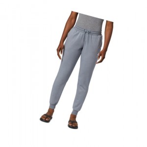 Dámské Kalhoty Columbia Logo French Terry Jogger Šedé | SQYC-38574