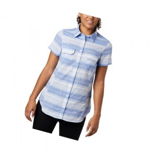Dámské Košile Columbia Cape Alava?Short Sleeve Blankyt | YMPK-67812
