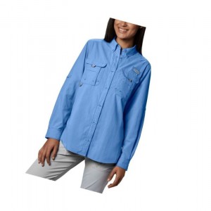 Dámské Košile Columbia PFG Bahama Long Sleeve Bílé | QLHT-45629