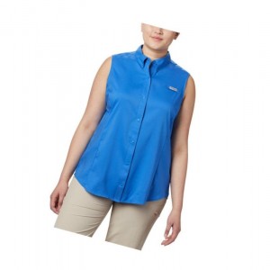 Dámské Košile Columbia PFG Tamiami Sleeveless Plus Size Blankyt | PYLK-57318