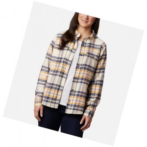 Dámské Košile Columbia Pine Street Stretch Flannel Tmavě Blankyt Viacfarebný | TSQN-12863
