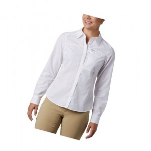 Dámské Košile Columbia Silver Ridge 2.0 Long Sleeve Bílé | WEPJ-95861