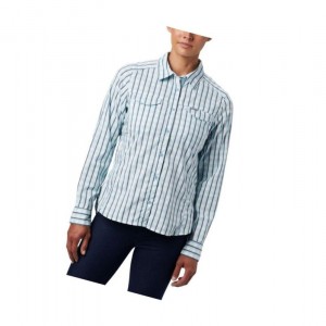 Dámské Košile Columbia Silver Ridge Lite Plaid Long Sleeve Blankyt | XRPC-35102