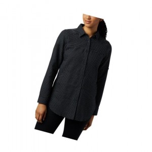 Dámské Košile Columbia Times Two Long Sleeve Tunic Černé | BXPT-01578