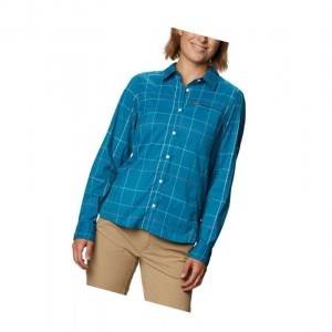 Dámské Košile Columbia Willow Orchard Lite Long Sleeve Blankyt | ZKFU-53946