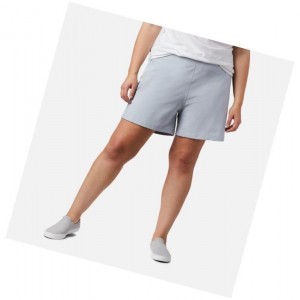 Dámské Kraťasy Columbia PFG Tidal II Plus Size Šedé | IMKH-76059