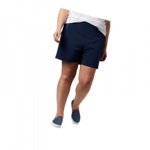Dámské Kraťasy Columbia PFG Tidal II Plus Size Tmavě Blankyt | HXJL-42063