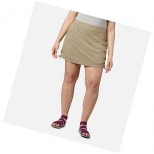 Dámské Krátké Sukně Columbia Anytime Casual Plus Size Hnědé | YRAU-19073