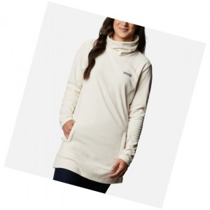 Dámské Mikina Columbia Ali Peak Fleece Tunic Krém | PIBC-82936