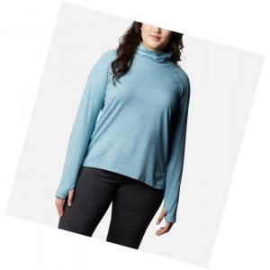 Dámské Mikina Columbia Bryce Canyon II Turtleneck Plus Size Blankyt | UZOM-21045