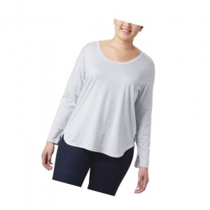 Dámské Mikina Columbia Firwood Camp Long Sleeve Plus Size Bílé | VODE-45260