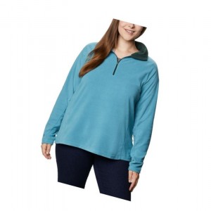 Dámské Mikina Columbia Glacial IV 1/2 Zip Plus Size Blankyt | ALPS-36814