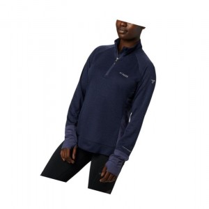 Dámské Mikina Columbia Irico Half-Zip Tmavě Blankyt | RYPN-24189