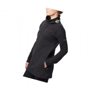 Dámské Mikina Columbia Lodge Tunic Černé | NDJH-76238