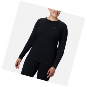 Dámské Mikina Columbia Midweight Stretch Long Sleeve Plus Size Černé | ZMJK-59047