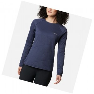 Dámské Mikina Columbia Parkdale Point Insulated Crew Tmavě Blankyt | ONKM-37095