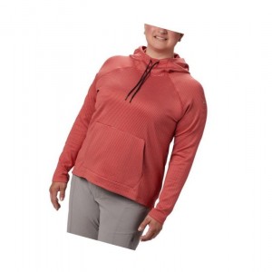 Dámské Mikina s Kapucí Columbia Bryce Canyon Plus Size Červené | SNKX-14502