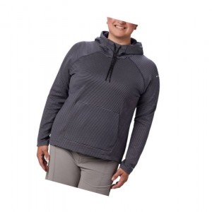 Dámské Mikina s Kapucí Columbia Bryce Canyon Plus Size Tmavě Blankyt | PGWF-30451