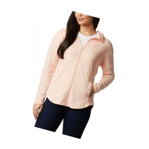 Dámské Mikina s Kapucí Columbia Cades Cove Full Zip Růžové | TSUI-60348