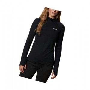 Dámské Mikina s Kapucí Columbia Winter Power Hooded Knit Černé | MUSZ-74391