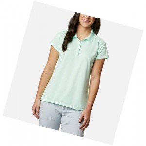 Dámské Polo Triko Columbia PFG Innisfree Short Sleeve Světle Mátově Zelená | FQVL-85627