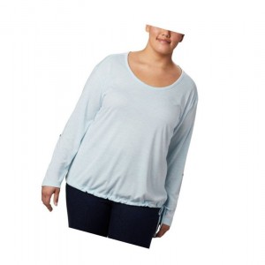 Dámské Pulovr Columbia Kickin It Solid Plus Size Blankyt | MDZW-61975