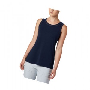 Dámské Tílko Columbia PFG Slack Water Knit Tmavě Blankyt | HUAV-57249