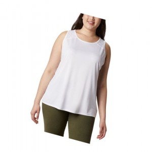 Dámské Tílko Columbia Peak To Point II Plus Size Bílé | DCOA-95123