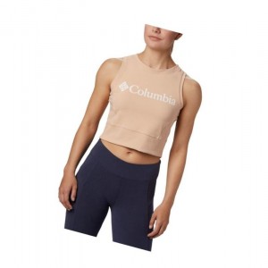 Dámské Tílko Columbia Windgates Cropped Bílé | FVCD-49235