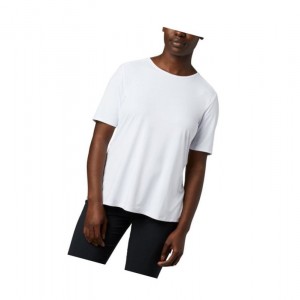 Dámské Tričko Columbia Chill River Short Sleeve Bílé | EGBF-75638