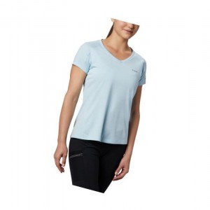 Dámské Tričko Columbia Zero Rules Short Sleeve Blankyt | NWIP-06413