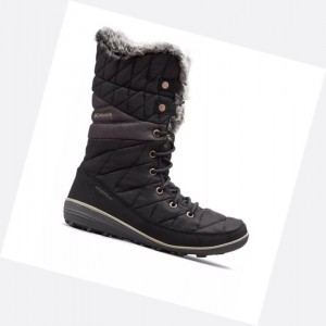 Dámské Zimní Boty Columbia Heavenly Omni-Heat Waterproof Černé | QZPM-94652