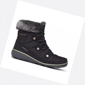 Dámské Zimní Boty Columbia Heavenly Shorty Omni-Heat Černé | XBLI-15982