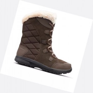 Dámské Zimní Boty Columbia Ice Maiden II Tmavě Hnědé | QXEU-34715