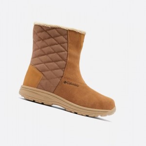 Dámské Zimní Boty Columbia Ice Maiden Slip III Světle Hnědé | RQSY-74865